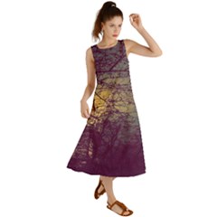 Tour Eiffel Paris Photo Summer Maxi Dress