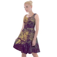 Tour Eiffel Paris Photo Knee Length Skater Dress