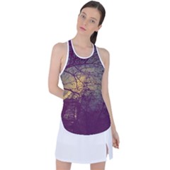 Tour Eiffel Paris Photo Racer Back Mesh Tank Top