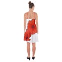 Coquelicots Fleurs Ruffle Detail Chiffon Dress View2