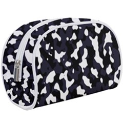 Camouflage Bleu Makeup Case (large) by kcreatif