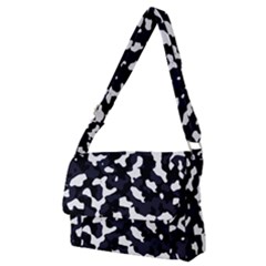 Camouflage Bleu Full Print Messenger Bag (m)