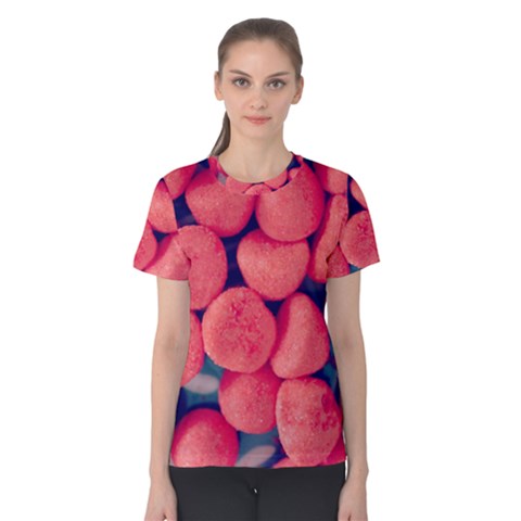 Fraise Bonbons Women s Cotton Tee by kcreatif