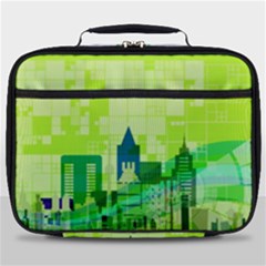 Architecture Skyline Full Print Lunch Bag by Wegoenart