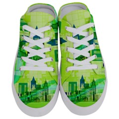 Architecture Skyline Half Slippers by Wegoenart