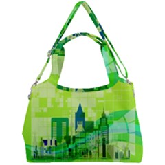 Architecture Skyline Double Compartment Shoulder Bag by Wegoenart