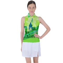 Architecture Skyline Women’s Sleeveless Polo