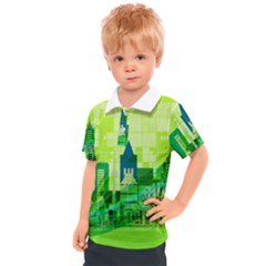 Architecture Skyline Kids  Polo Tee