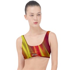 Seamless Texture Background Red The Little Details Bikini Top