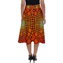 Pattern Background Rings Circle Perfect Length Midi Skirt View2