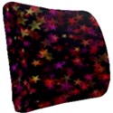 Seamless Star Texture Christmas Seat Cushion View2