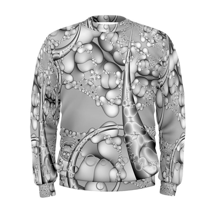 Entwine Fractals Rings Thorns Blow Men s Sweatshirt