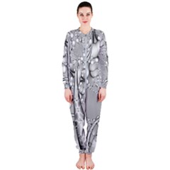 Entwine Fractals Rings Thorns Blow Onepiece Jumpsuit (ladies)  by Wegoenart