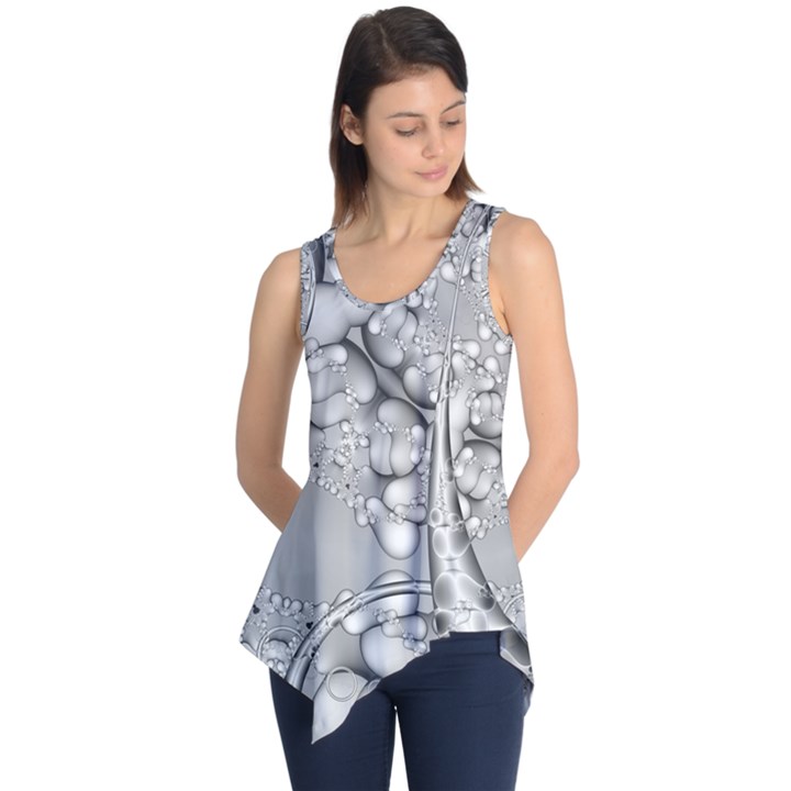 Entwine Fractals Rings Thorns Blow Sleeveless Tunic