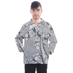 Entwine Fractals Rings Thorns Blow Men s Half Zip Pullover by Wegoenart