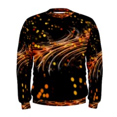 Abstract Background Particles Wave Men s Sweatshirt by Wegoenart