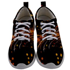 Abstract Background Particles Wave Mens Athletic Shoes