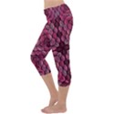 Abstract Pattern Mandala Decorative Capri Yoga Leggings View2