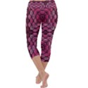 Abstract Pattern Mandala Decorative Capri Yoga Leggings View4