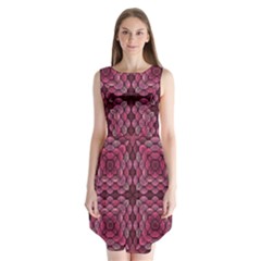 Abstract Pattern Mandala Decorative Sleeveless Chiffon Dress   by Wegoenart