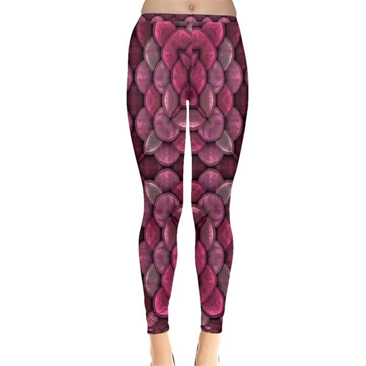 Abstract Pattern Mandala Decorative Inside Out Leggings