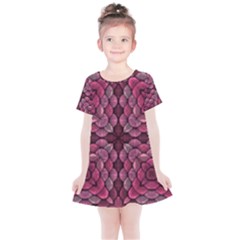 Abstract Pattern Mandala Decorative Kids  Simple Cotton Dress by Wegoenart