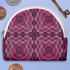 Abstract Pattern Mandala Decorative Horseshoe Style Canvas Pouch by Wegoenart