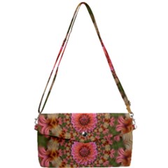 Arrangement Blossom Bloom Removable Strap Clutch Bag