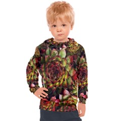 Plant Succulents Succulent Kids  Hooded Pullover