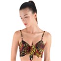 Plant Succulents Succulent Woven Tie Front Bralet View1