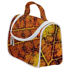 Autumn Leaves Forest Fall Color Satchel Handbag by Wegoenart