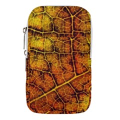 Autumn Leaves Forest Fall Color Waist Pouch (small) by Wegoenart