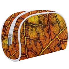 Autumn Leaves Forest Fall Color Makeup Case (large) by Wegoenart