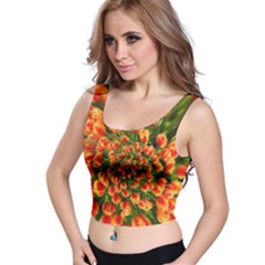 Tulips Arrangement Many Blossom Crop Top by Wegoenart