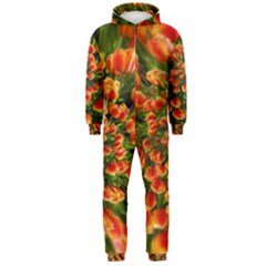 Tulips Arrangement Many Blossom Hooded Jumpsuit (men)  by Wegoenart