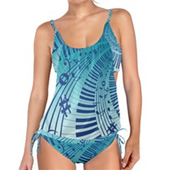 Music Piano Treble Clef Clef Tankini Set by Wegoenart