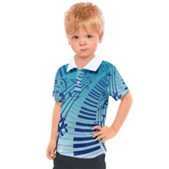 Music Piano Treble Clef Clef Kids  Polo Tee