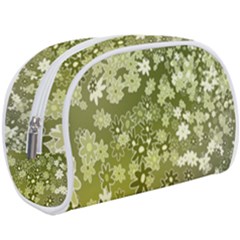 Flowers Abstract Background Makeup Case (large)