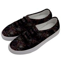 Geometry Mathematics Fractals 3d Men s Classic Low Top Sneakers by Wegoenart