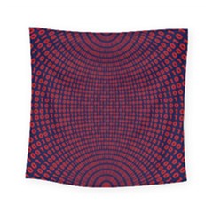 Binary Code Binary Binary System Square Tapestry (small) by Wegoenart