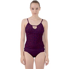 Binary Code Binary Binary System Cut Out Top Tankini Set