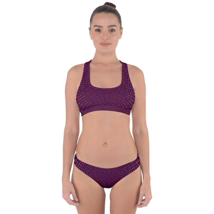 Binary Code Binary Binary System Cross Back Hipster Bikini Set