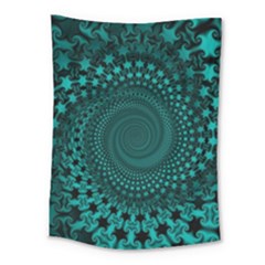 Spiral Abstract Pattern Background Medium Tapestry by Wegoenart