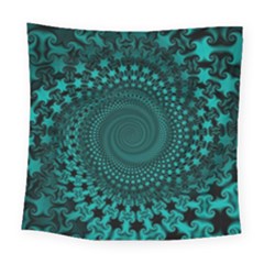 Spiral Abstract Pattern Background Square Tapestry (large) by Wegoenart