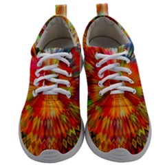 Kaleidoscope Mandala Color Mens Athletic Shoes