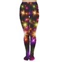 Star Colorful Christmas Abstract Tights View1