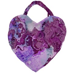 Abstract Texture Background Giant Heart Shaped Tote by Wegoenart