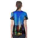 Skyline Frankfurt Christmas Star Women s Sport Mesh Tee View2