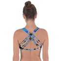 Skyline Frankfurt Christmas Star Got No Strings Sports Bra View2