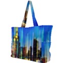 Skyline Frankfurt Christmas Star Simple Shoulder Bag View1